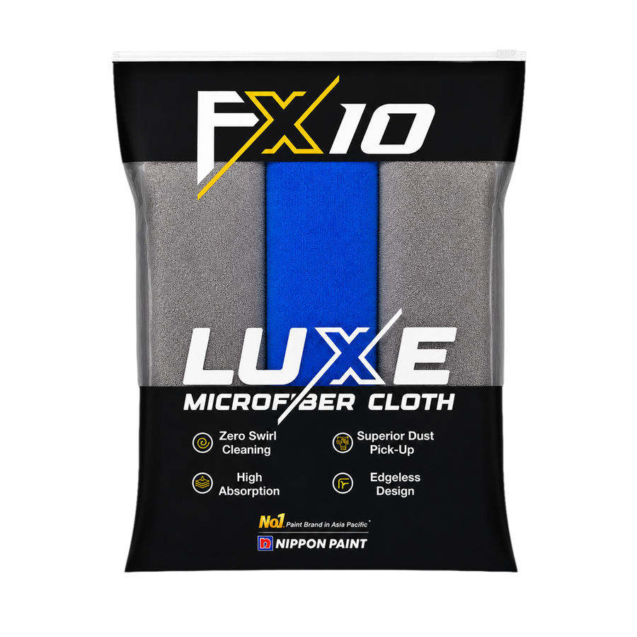 Nippon Paint FX10 Luxe Microfiber Cloth 350 GSM 40×40 (Pack of 3)