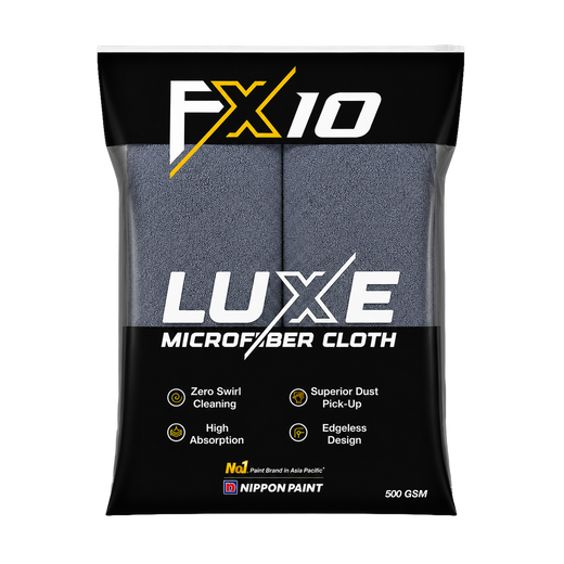 Nippon Paint FX10 Luxe Microfibre Cloth 500 GSM Extra Large (35 x 75 CM - Pack of 2)