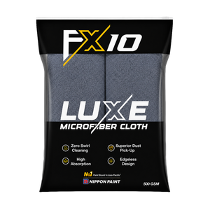 Nippon Paint FX10 Luxe Microfibre Cloth 500 GSM Extra Large (35 x 75 CM - Pack of 2)