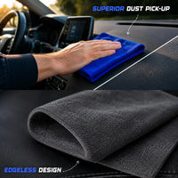 Nippon Paint FX10 Luxe Microfiber Cloth 350 GSM 40×40 (Pack of 3)