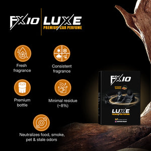FX10 Luxe Car perfume 170g - Mysore Sandal
