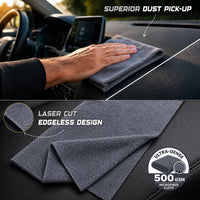 Nippon Paint FX10 Luxe Microfibre Cloth 500 GSM Extra Large (35 x 75 CM - Pack of 2)