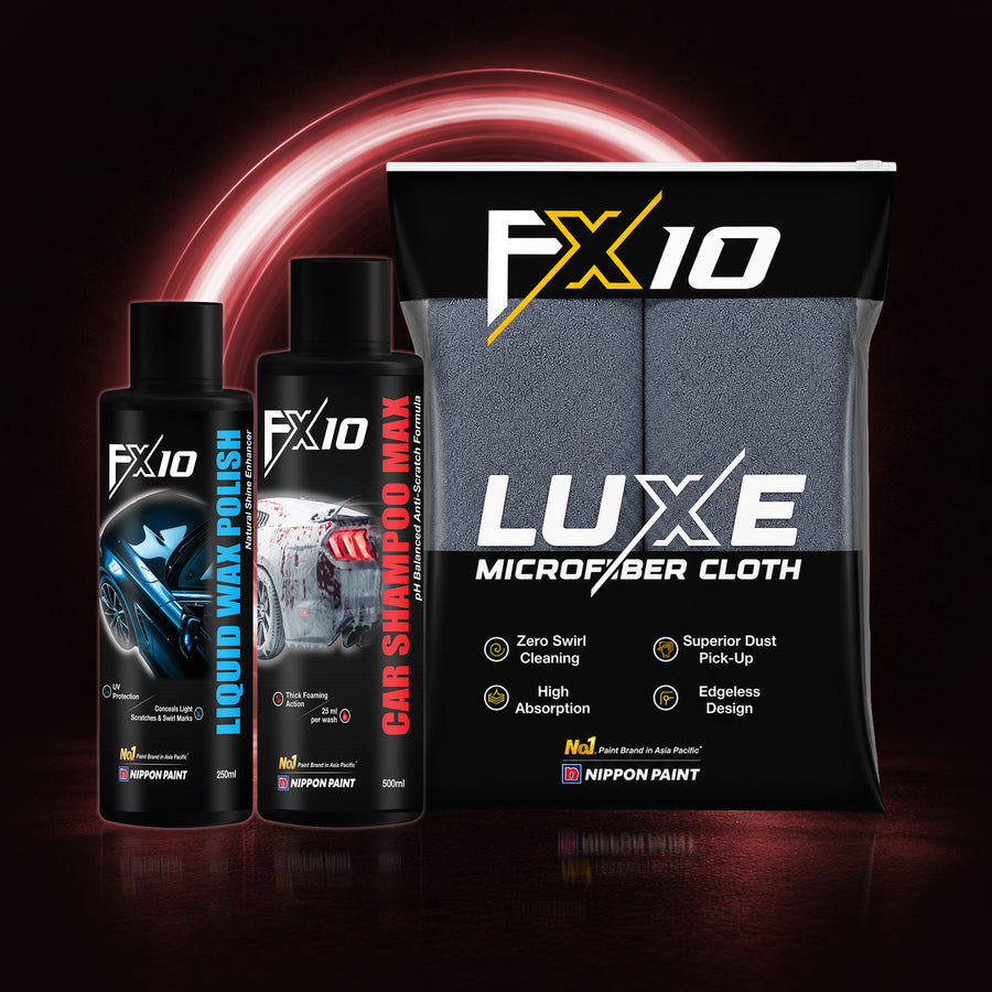 FX10 Wash & Wax Combo